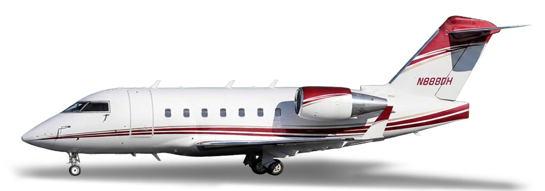 Challenger 604 aircraft